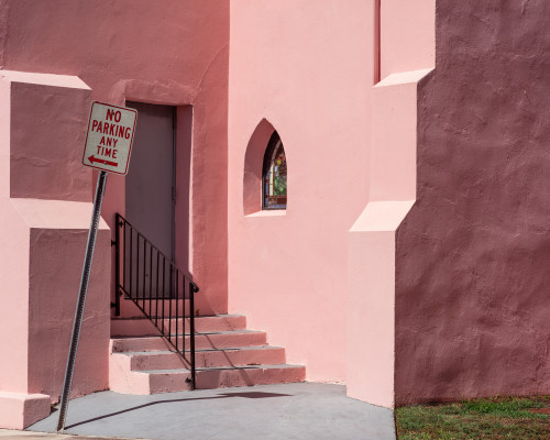 
     <i>Church Miami (from the Floridas series)</i>, 
     2020<br />
     Archival pigment print, 
      100 x 125 cm<br />
     