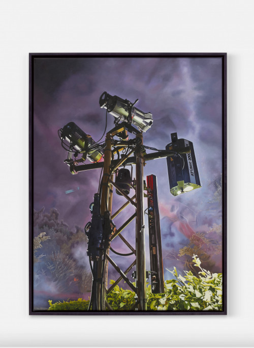 
     <i>Purple Haze</i>, 
     2022<br />
     Oil on canvas, 
      90 x 60 cm<br />
     