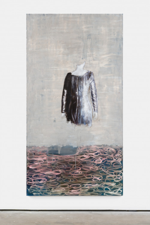 
     <i>Torso</i>, 
     2014<br />
     oil on canvas, 
      290 x 155 cm<br />
     