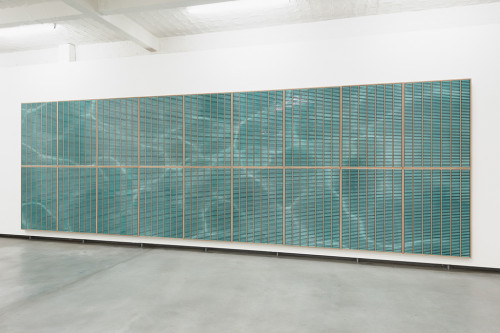 
     <i>Gregor Hildebrandt | Falkenrot Preis 2016 (exhibition view), Künstlerhaus Bethanien, Berlin, 2016</i>, 
     <br />
      
     <br />
     