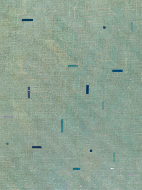 
     <i>trüb grau ins blau (detail)</i>, 
     2017<br />
      
     <br />
     