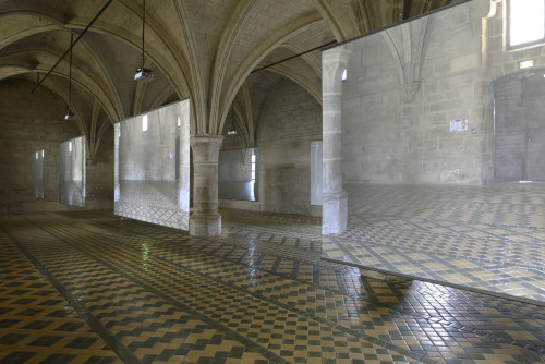 
     <i>Installation view, L’abbaye de Maubuisson, Saint-Ouen l’Aumône, France</i>, 
     2017<br />
      
     <br />
     