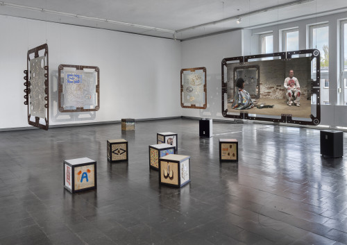 
      
     <br />
     Exhibition view 'Clouded in Veins', Kunsthalle Recklinghausen, Germany, 2021, 
     <br />
     