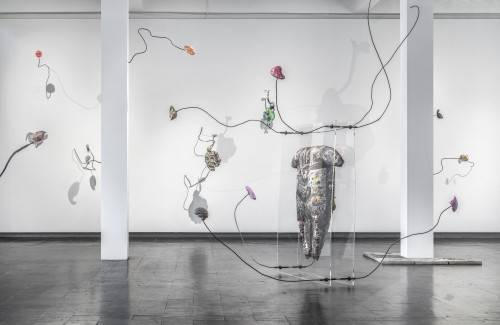 
      
     <br />
     Exhibition view 'Clouded in Veins', Kunsthalle Recklinghausen, Germany, 2021, 
     <br />
     