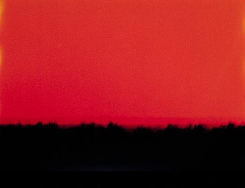 
     <i>Landschafts-Epiphanie</i>, 
     1972/1987<br />
     Cibachrome colorprint transparency in lightbox plus framed filmstrip, 
      80 x 100 x 10 cm<br />
     