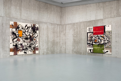 
      
     <br />
      
     <br />
     Exhibition view Jan-Ole Schiemann – WAH WAH, Neue Galerie Gladbeck, DE, 2023/2024