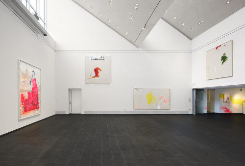 
      
     <br />
      
     <br />
     Exhibition view Jenny Brosinski - There were no Birds to fly, Kunsthalle Emden, DE, 2023