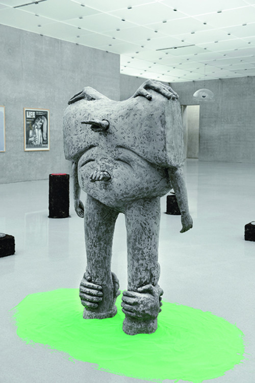 
     <i>Statue for Gesticulation</i>, 
     2010<br />
      
     <br />
     Installation view „Love is colder than capital“, Kunsthaus Bregenz, Bregenz, Austria, 2013