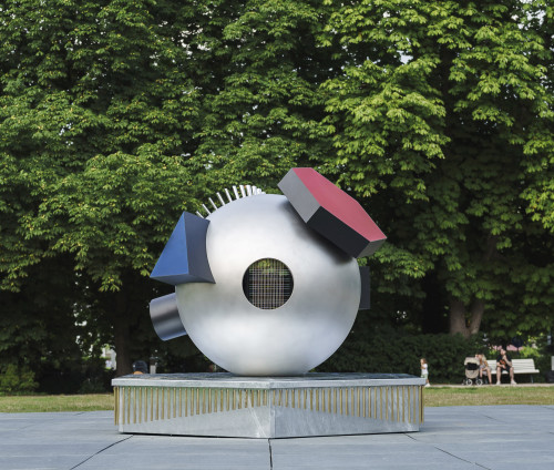 
     <i>Public Resonator</i>, 
     2023<br />
      
     <br />
     Exhibition view Kurgarten Baden-Baden, 2023