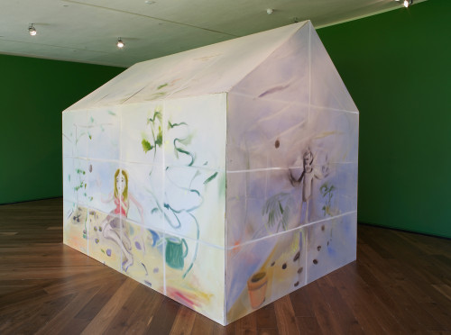 
      
     <br />
     Installation view 'Sophie von Hellermann – Firstsite', Colchester, Essex, 2013, 
     <br />
     