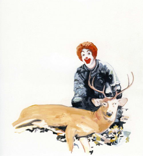 
     <i>Ronald</i>, 
     2006<br />
     Acrylic on canvas, 
      240 x 240 cm<br />
     