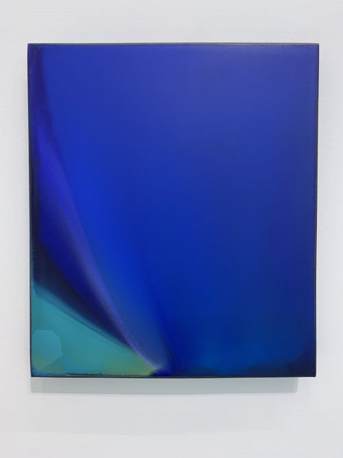MARKUS AMM<br /><i>Untitled</i>, 2021<br />Oil on gesso board, 35 x 30 cm<br />