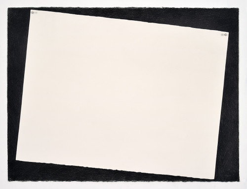 <i>Paper (white)</i>, 2018<br />pencil on paper, 55.88 x 76.2 cm<br />