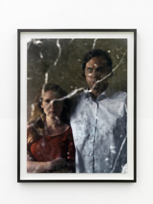 <i>Alicja und ich</i>, 2011<br />c-print photograph on diabond, 95 x 71 cm<br />