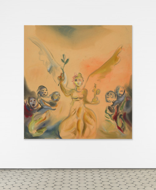 <i>Peace</i>, 2024<br />Acrylic paint on canvas, 200 x 190 cm<br />