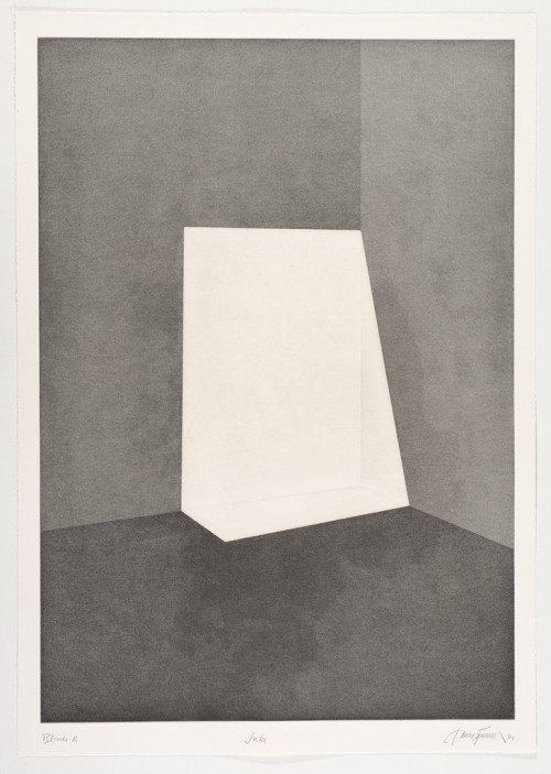 JAMES TURRELL<br /><i>First Light Blonde / Juke</i>, 1989/90<br />Aquatint, 107 x 76 cm<br />