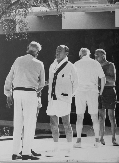<i>Jack Warner in Palm Springs</i>, 1961<br />vintage photo, 25 x 19 cm<br />