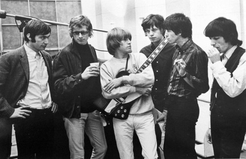 <i>Rolling Stones satisfaction session</i>, 1965<br />vintage photo, 20 x 25 cm<br />