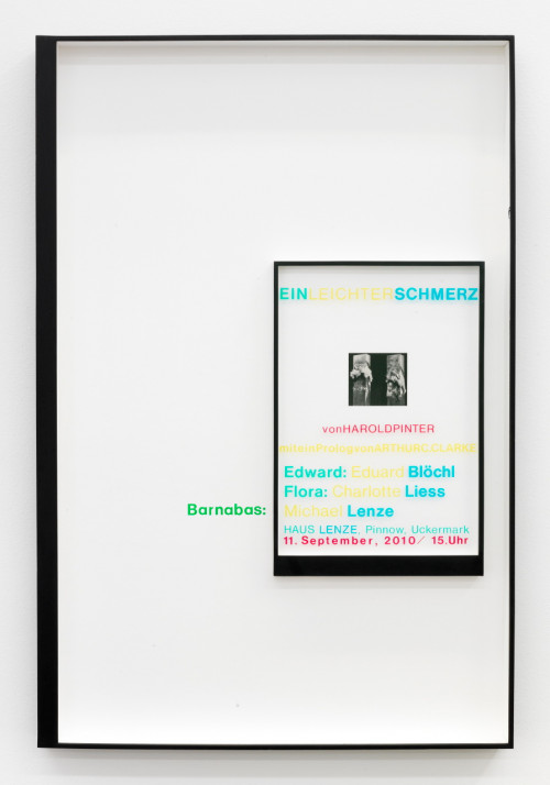 <i>Page 60 of MIRIAM & WILLIAM</i>, 2012<br />Mischtechnik, Collage, 103 x 69 cm<br />